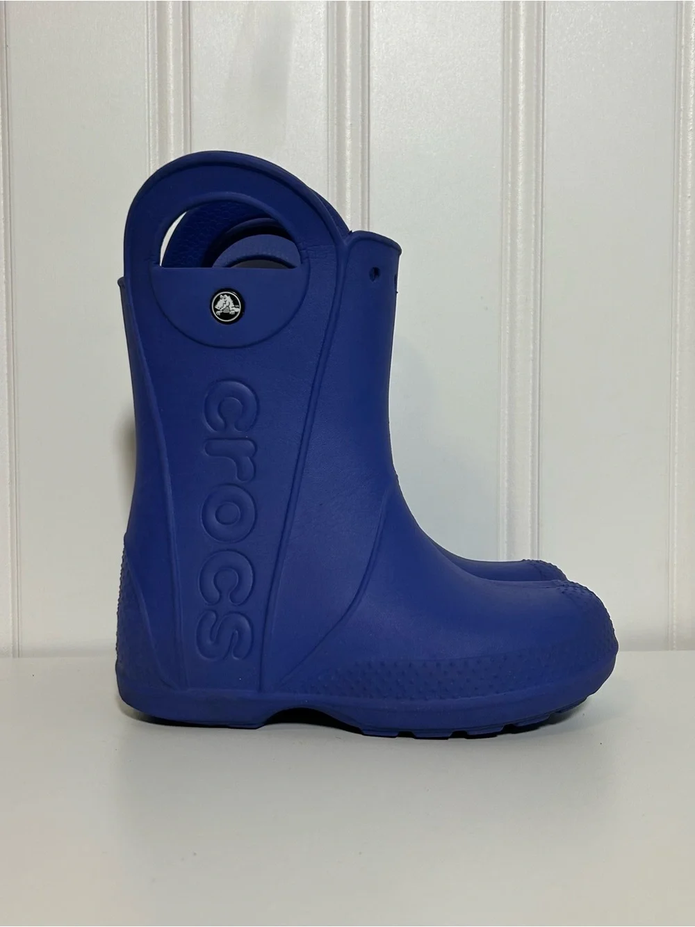 Crocs handle it rain boots blue